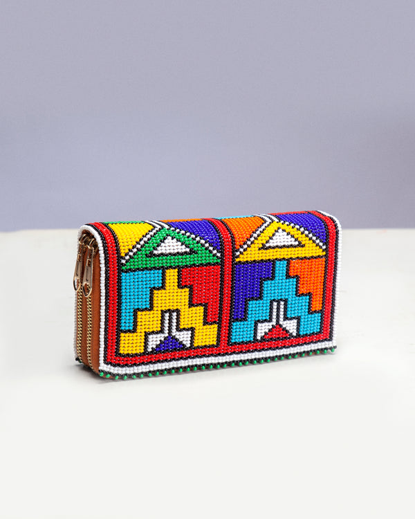 Tetris ‘s Nzingha Beaded  Wallet